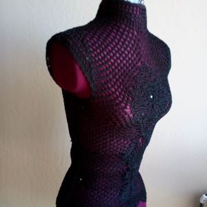 Crochet Sleeveless Blouse